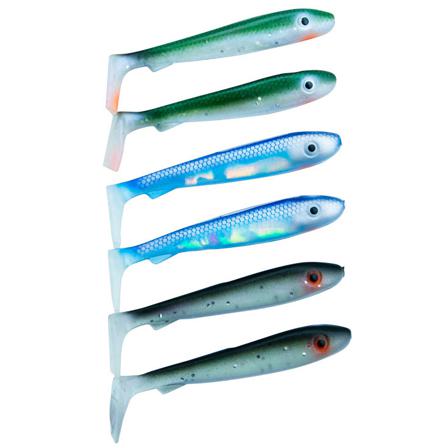 Svartzonker McRubber Bass 8 cm 6-pack Baitfish
