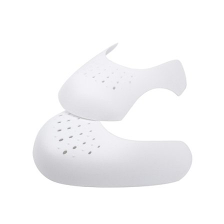 Vita mjuka modeller (40-46 meter) skoskydd anti-rynka skostöd anti-veck tå artefakt Air Force One AF1 universal anti-rynka