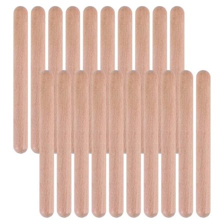 20 stycken 8 tum barns rytmstavar musik Lummi stavar klassiska träklubbor musikaliska slagverk Inst