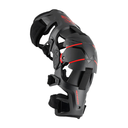 MX polvituki Alpinestars RK-1 Plasma Musta/Punainen S/M