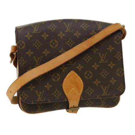 Louis Vuitton Vintage Pre-owned Canvas louis-vuitton-Väska brun, Dam Vintage Väskor, Dam, Storlek: ONE SIZE