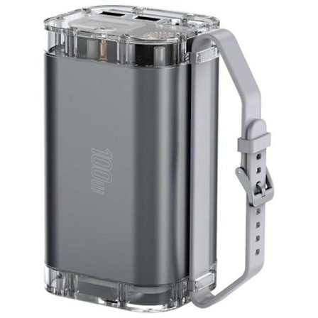 4smarts Powerbank 40000mAh Lucid Ultra - Grå