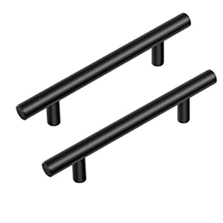 2-pack Köksluckhandtag, 96 mm Hålcentrum, Rostfritt Stål Låda Drag Handtag