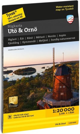 Calazo Stigkarta Utö & Ornö 1:25.000