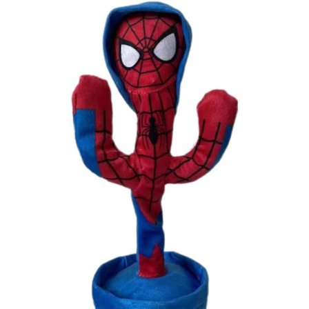 Talende Kaktus Superhelt - Efteraber Legetøj, der Gentager Det, Du Siger