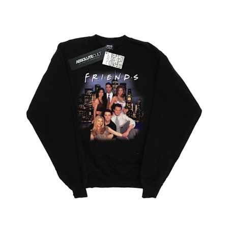 Friends Dam/Damer Homage Gruppfoto Sweatshirt XL Svart