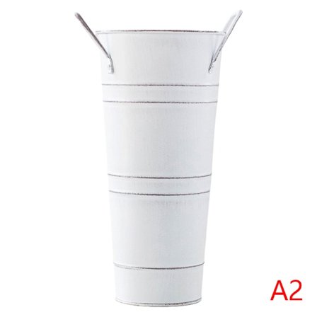 Metall paraplyställ, hink med handtag, fristående paraplyställ B