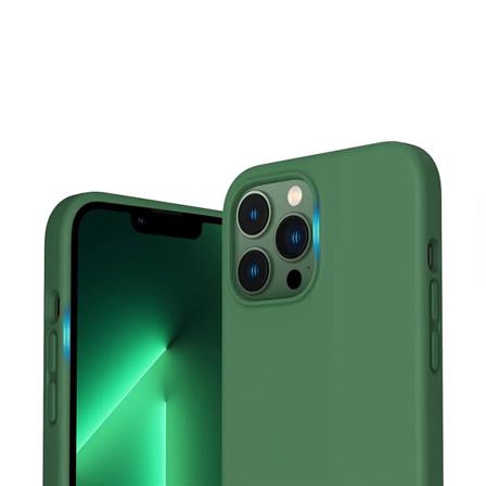 Iphone 14 Pro Max Silikonskal Rvelon Magsafe - Grön Mörkgrön