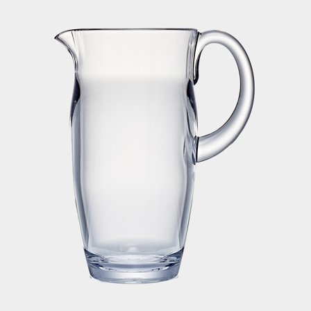 Plastkaraffel Strahl Pitcher, transparent, 1.56 liter