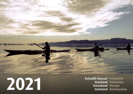 Grønland - Årsmappe 2021 - Postfrisk