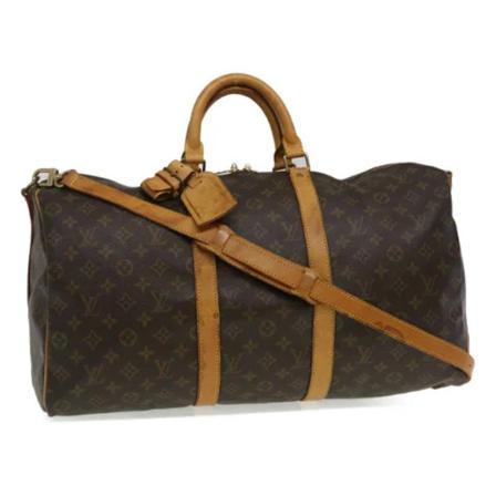 Louis Vuitton Vintage, Pre-owned Keepall Bag Bruin, Dames, Maat:ONE Size