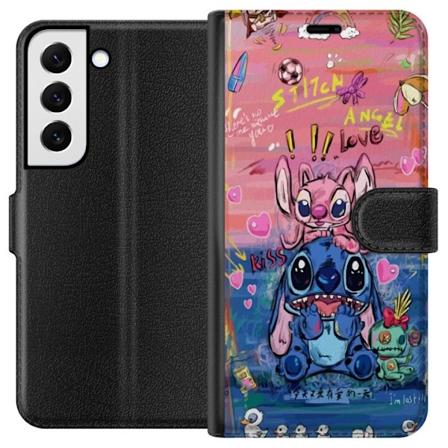 Samsung Galaxy S22+ 5G Tegnebogsetui Stitch kunst