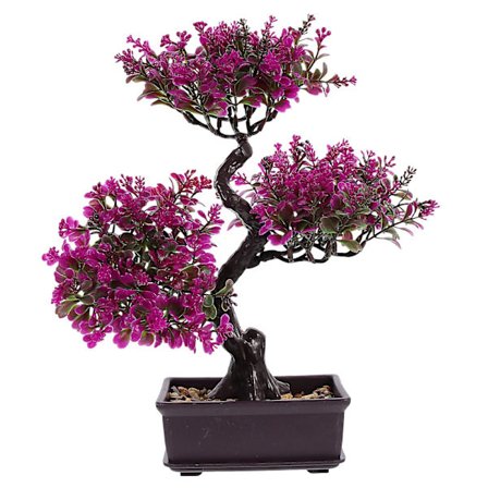 Kunstig potteplante kunstig pottebonsai hjemmedekorasjon (36X32CM, som vist på bildet)