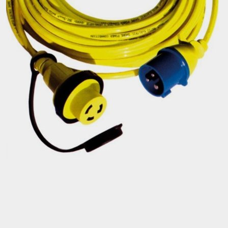 Cabo de alimentação de terra Ratio, 250 V, 16 A, 3 x 2,5 mm², de Marinco 16 A para CEE, 25 metros