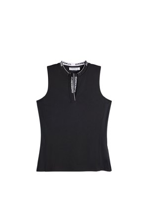 J.Lindeberg - Leya Sleeveless Top - Golf - Black - Women - M