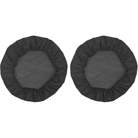 Stretch Stolsetertrekk For Kontorstol - Svingstol - 2 Deler - Elastisk Stolsetertrekk