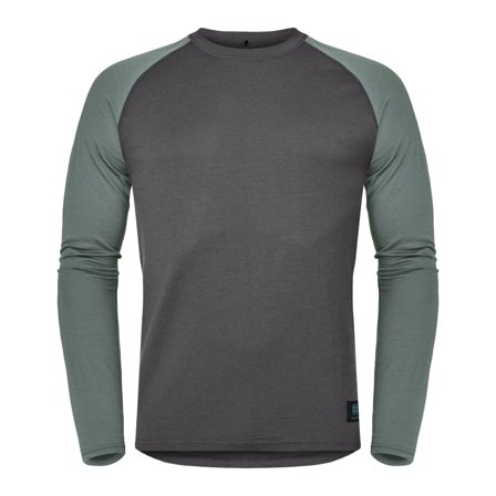 Hellner Nieras Merino Top 2.0 Men Men base layer tops Grey S