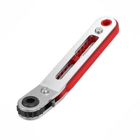 Mini skraldenøgle sekskantskruetrækker 1/4 tommer drevfatning