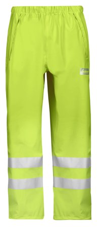 Snickers Workwear 8243 Sadehousut Hi-Vis, keltainen Huomioväri, Keltainen, Vaatteet