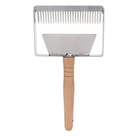 Biodling Bred avlockande gaffelskrapa Honung Bikupa Spade Biodlingsutrustning Biodlingsverktyg