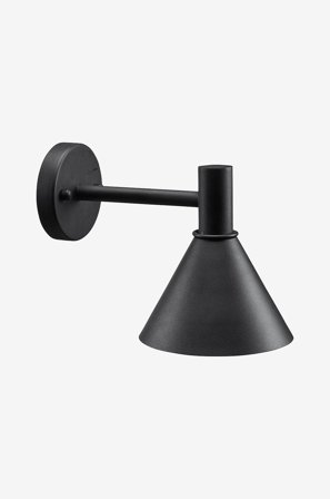 PR Home - Faset lampe Tripp 230V IP44 30 cm - Sort - Facadebelysning - Fra Homeroom