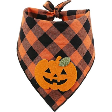 Hundrutor med Gresskarapplikasjon, Kjæledyr Hund Valp Ferie Skjerf