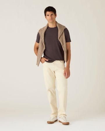 Lexington Midweight sun faded cotton tee