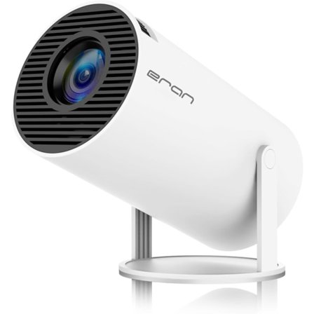 Uusin malli 2025 Mini-projektori, HY300 PRO kannettava projektori, tukee 4K 1080P -resoluutiota Dual-Band WIFI6 5G langattomalla 5.0 Bluetooth Android