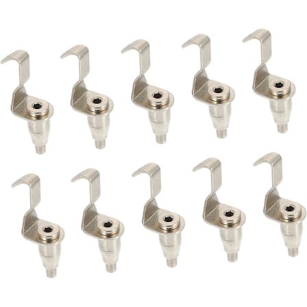 10 Stk. Wire Reb Hænger Reb Øje Krog Reb Beslag Krog Stol Skinne Kroge Fotoramme Hænger Spejl Hængere Wire Reb Foto Hænger Krog Til Billede