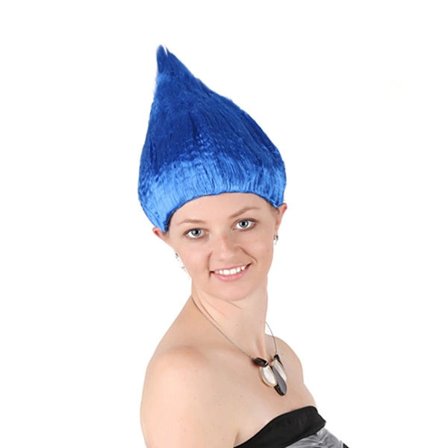 Elf Pixie Wig Cartoon Cosplay BLÅ