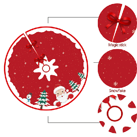 God Jul Julgransmatta, Rustik Heminredning Nyår Semesterfest Bondgårdsdekor