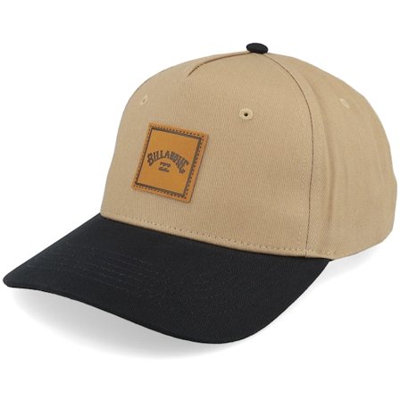 Billabong - Beige adjustable Caps - Stacked Gravel A-frame Adjustable @ Hatstore