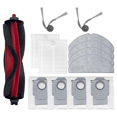 Til Q7TF/Q7TF+ Hovedbørste Hepa Filter Moppeklud