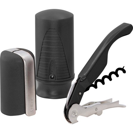 Pulltex Vin og champagne startsæt, sort | KitchenOne