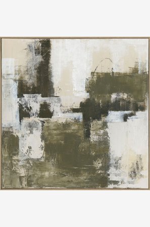 Eightmood - Målning Fog - Grön - Tavlor - Från Homeroom