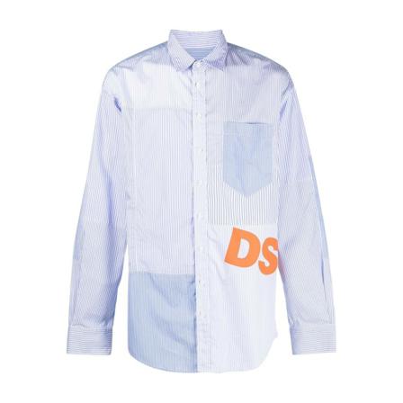 Dsquared2 Shirt , Blauw , Heren , Maat: S