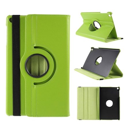 Samsung Galaxy Tab A 10.1 (2019) litchi lædercover - grøn