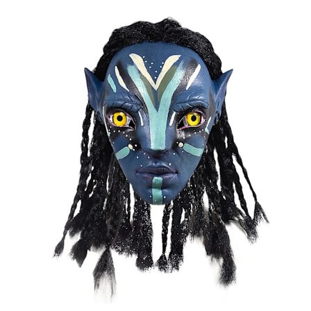 Avatar 2 Mask Na'vi Neytiri Cosplay The Way Of Water Latex Hjälm Unisex Vuxen Halloween Fest Kostymer Rekvisita