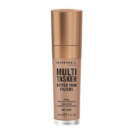 Rimmel Multi-Tasker Better Than Filters Face Primer, Glow Booster and Highlighter 003 Light, Makeup, Ansigt, Primer