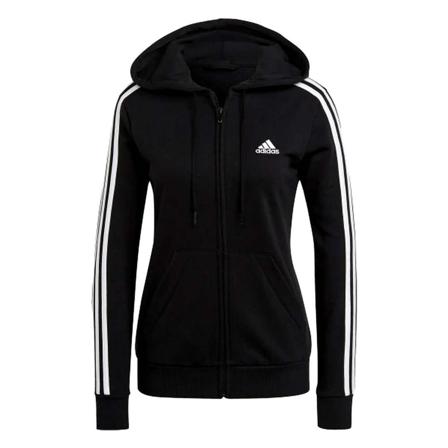 Adidas Zip-throughs svart, Dam Hoodies, Dam, Storlek: M