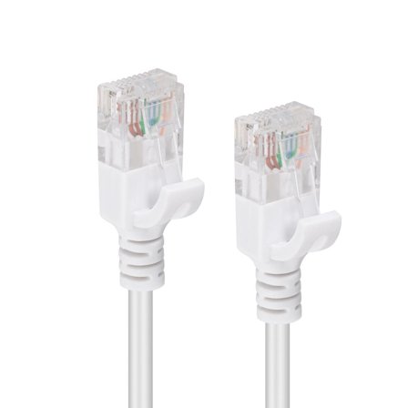 MicroConnect nettverkskabel - 25 cm - hvit
