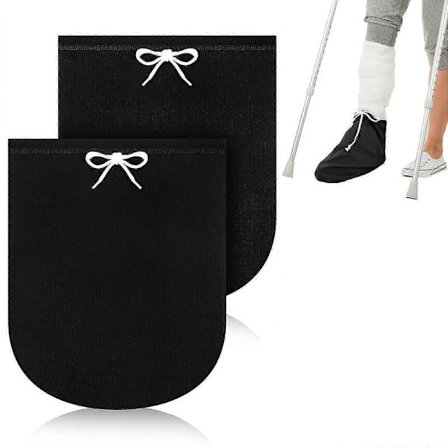 2 STK Gips Sokk Trekk Justerbar Snøring for Fot Ben Ankel Sår Gips Beskyttelse Trekk for Menn Kvinner