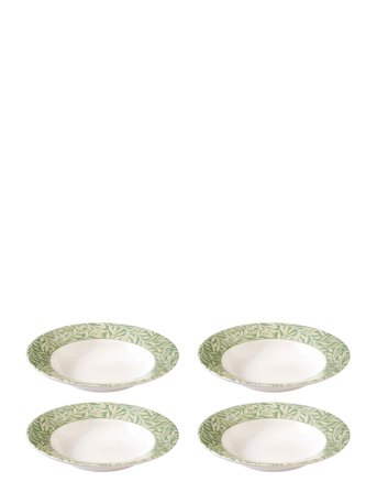 Morris & Co Morris & Co Pasta Bowl Willow 4-Pack - Green - ONE SIZE