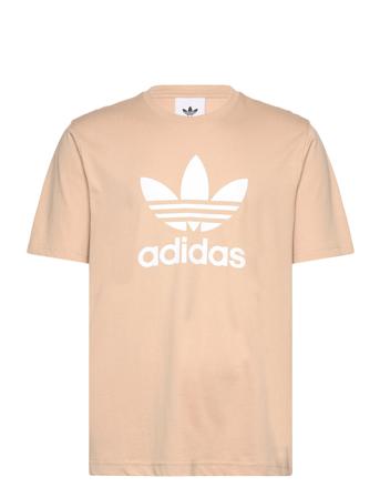 Adidas Originals Adicolor Trefoil Tee Kräm