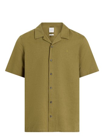 Calvin Klein | Linen Cotton Cuban S/S Shirt | S