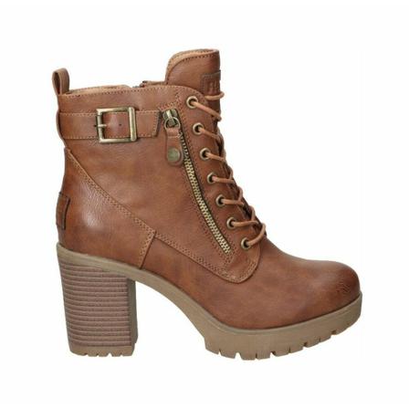 Refresh Laarzen , Bruin , Dames , Maat: 39 EU Enkellaarsjes
