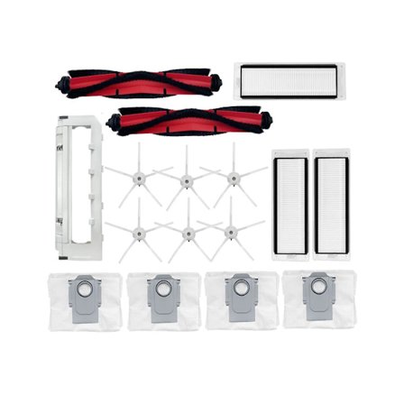 Q5 Q5+ Robotdammsugare Reservdelar Hepafilter Huvudsidoborste Dammsäck Tillbehör Ersättning