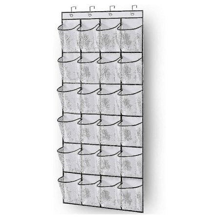 Hængende Sko Organizer Til Dør - Praktisk Opbevaringsløsning Til Sko