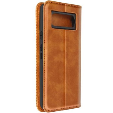 Fodral till Google Pixel 8 - AVIZAR - Geo Collection - Schackbrädemönster - Brun