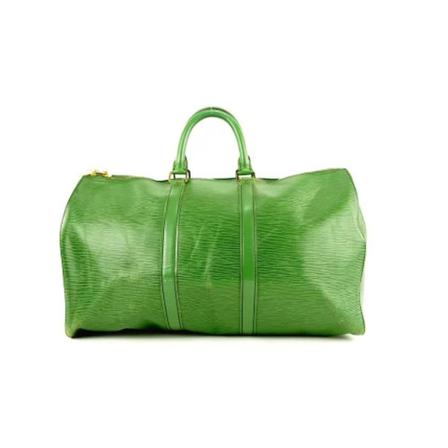 Louis Vuitton Vintage, Pre-owned Leather louis-vuitton-bags Groen, Dames, Maat:ONE Size